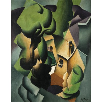 Lot 79 - Jean Metzinger French, 1883-1956 Paysage, 1917...