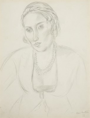 Lot 47 - Henri Matisse French, 1869-1954 Portrait de...
