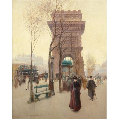 Lot 205 - Paul Cornoyer American, 1864-1923 Parisian...