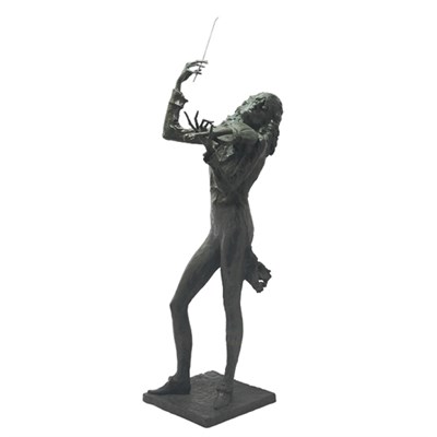 Lot 190 - Dimitry Gerrman Belarusian, b. 1955 Violinist,...