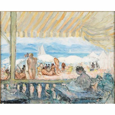 Lot 33 - Henri Baptiste Lebasque French, 1865-1937 Le...