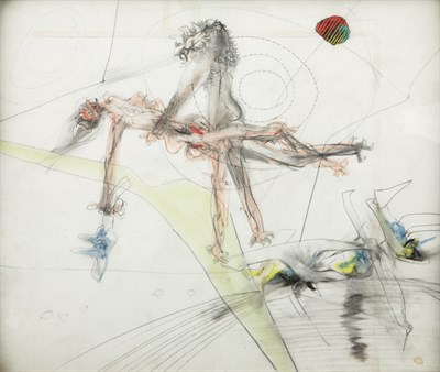 Lot 113 - Matta Chilean, 1911-2002 Untitled, circa 1943...