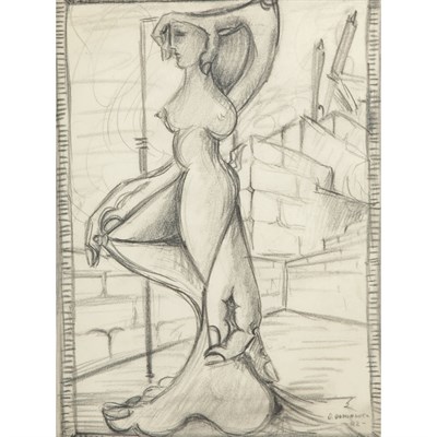 Lot 80 - Oscar Dominguez Spanish, 1906-1957 Untitled,...
