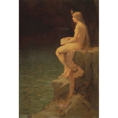 Lot 1 - Jules Joseph Lefebvre French, 1836-1911...