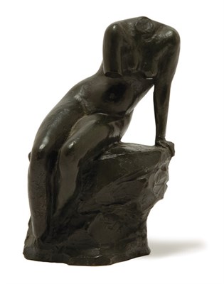 Lot 122 - Max Kalish Polish, 1891-1945 Seated Female...