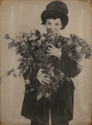 Lot 13 - GARLAND, JUDY Inscribed photograph of Garland...