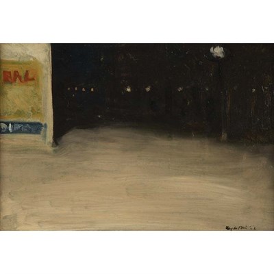 Lot 208 - Guy Pene du Bois American, 1884-1958 Nocturne,...