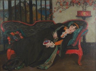 Lot 215 - Henry Salem Hubbell American, 1870-1949...