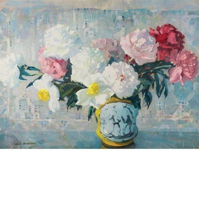 Lot 228 - Jane Peterson American, 1876-1965 Peonies,...