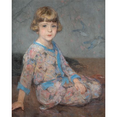 Lot 34 - Henri Baptiste Lebasque French, 1865-1937...