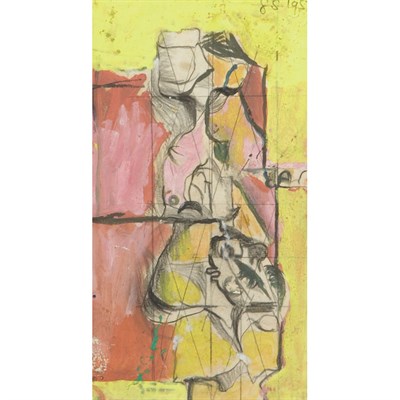 Lot 104 - Graham Sutherland British, 1903-1980 Study No....