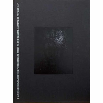 Lot 118 - [PHOTOBOOK] GOSSAGE, JOHN. Stadt des Schwarz....