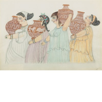 Lot 96 - Natalia Sergeevna Goncharova Russian,...