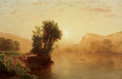 Lot 194 - William Mason Brown American, 1828-1898 River...
