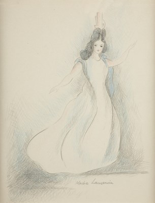 Lot 44 - Marie Laurencin French, 1883-1956 Jeune Fille...