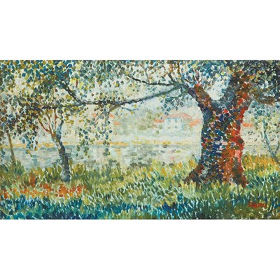 Lot 69 - Yvonne Canu French, b. 1921 A View Through the...