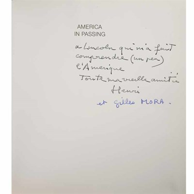 Lot 65 - CARTIER-BRESSON, HENRI. America in Passing....