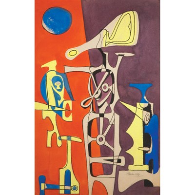 Lot 126 - Jan Matulka American, 1890-1972 Abstract...