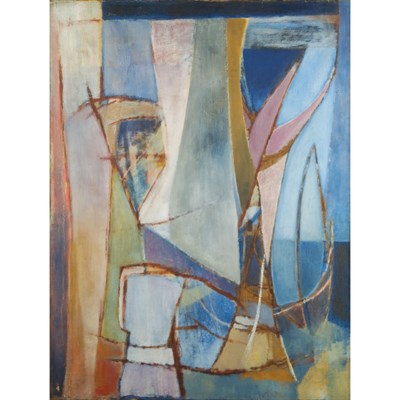 Lot 138 - Fred Mitchell American, b. 1923 Abstraction,...
