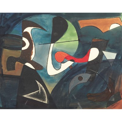 Lot 130 - John von Wicht American/German, 1888-1970...