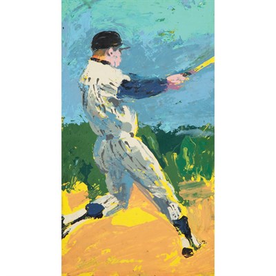 Lot 153 - LeRoy Neiman American, b. 1926 Mickey Mantle,...