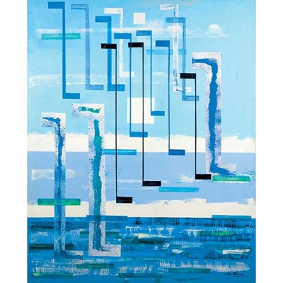 Lot 132 - Irene Rice Pereira American, 1902-1971...