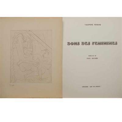 Lot 126 - [PICASSO, PABLO] PENROSE, VALENTINE. Dons des...