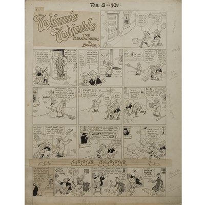 Lot 52 - BRANNER, MARTIN Group of two original "Winnie...