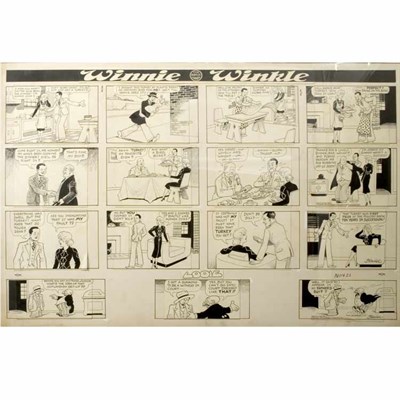 Lot 55 - BRANNER, MARTIN Group comprised of one Sunday...