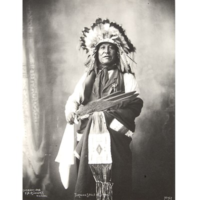 Lot 73 - RINEHART, FRANK A. (1861-1928) Turning Eagle,...