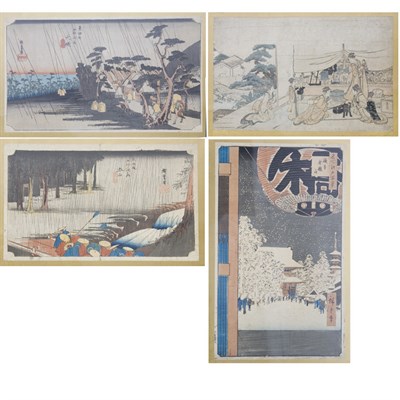 Lot 23 - Hiroshige 19th Century Beauties in their...