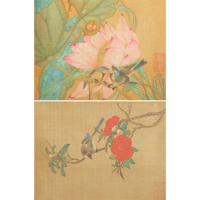 Lot 113 - Chinese School Style of Lu Zhi, 19th century...