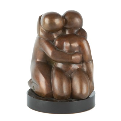 Lot 76 - Ferdinand Parpan French, 1902-2004 Couple...