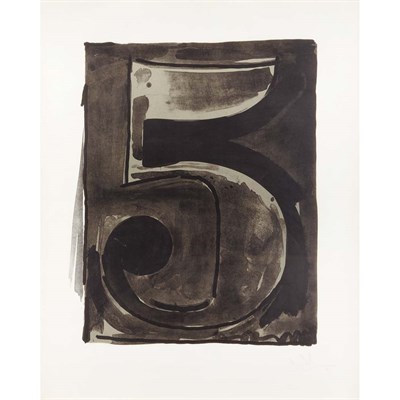 Lot 359 - Jasper Johns (b. 1930) FIGURE 5 (UNIVERSAL...