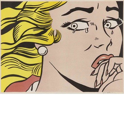 Lot 385 - Roy Lichtenstein CRYING GIRL (CORLETT II.1)...