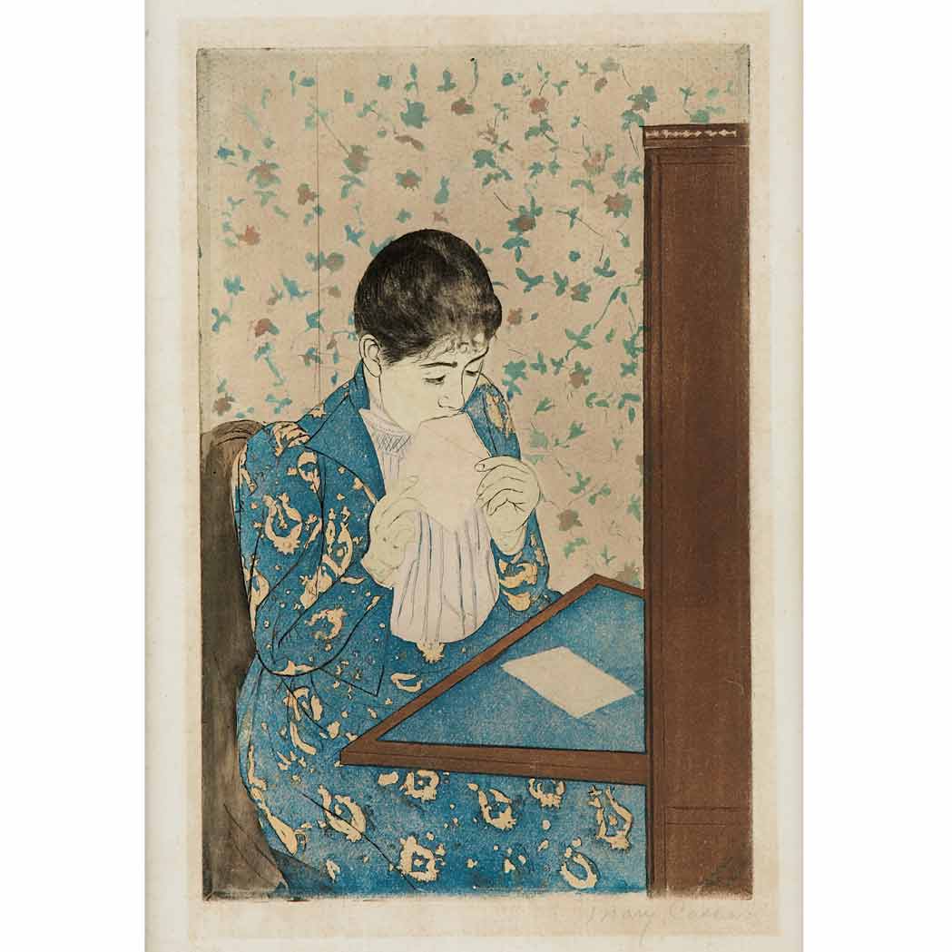 Lot 401 - Mary Stevenson Cassatt