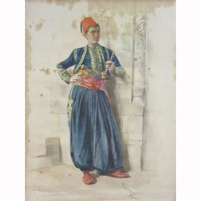 Lot 39 - Vittorio Guaccimanni Italian, 1859-1938 Zouave...