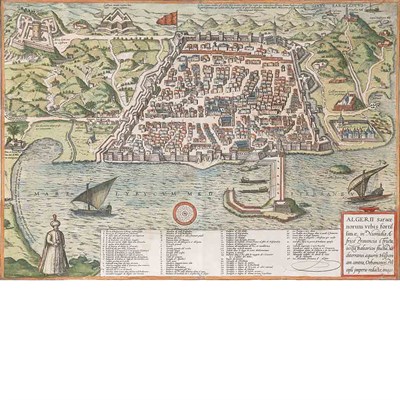 Lot 107 - [MAPS] Group of three maps. GEORG BRAUN &...