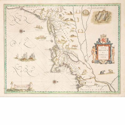 Lot 105 - [MAPS] BLAEU, WILLEM AND JAN BLAEU. Nova...