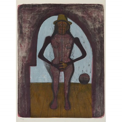 Lot 473 - Rufino Tamayo (1899-1991) FEMME AU COLLANT...