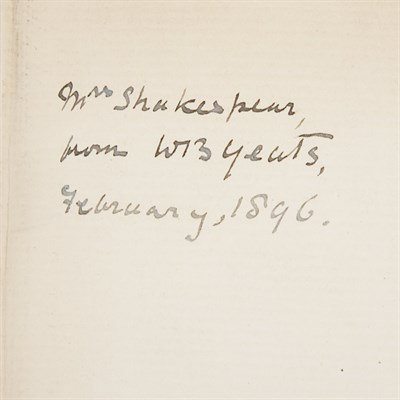 Lot 214 - YEATS, WILLIAM BUTLER-ED. The Poems of William...