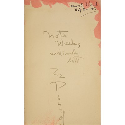 Lot 209 - POUND, EZRA-EDITOR Exile. Paris & Chicago:...