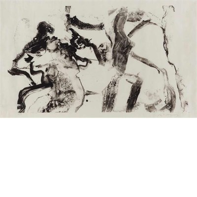 Lot 374 - Willem de Kooning FEW TUSCHE STROKES (NOT IN G....