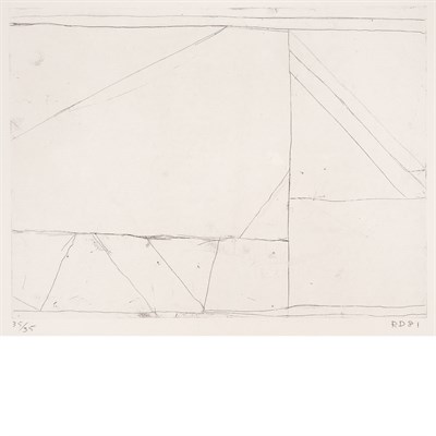 Lot 344 - Richard Diebenkorn OAKLAND IMAGE Soft-ground...