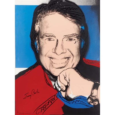 Lot 490 - Andy Warhol JIMMY CARTER II (F./S. 151) Color...