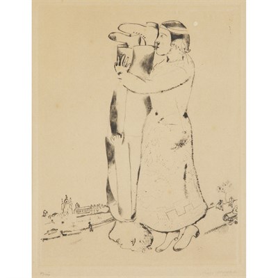Lot 327 - Marc Chagall (1887-1985) DIE LIEBENDEN...