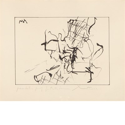 Lot 396 - Robert Motherwell (1915-1991) UNTITLED...