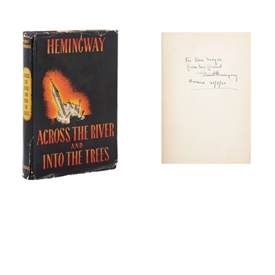 Lot 190 - HEMINGWAY, ERNEST Across the River and Into...