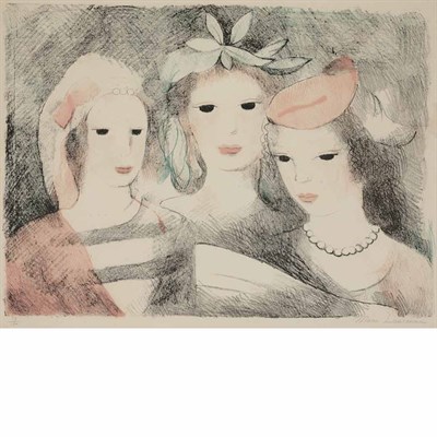 Lot 370 - Marie Laurencin LE CHANT (M. 233) Color...