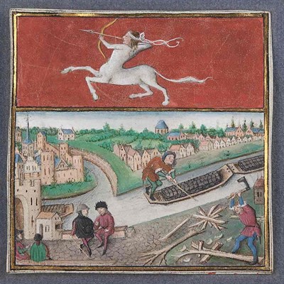 Lot 233 - [MANUSCRIPT ILLUMINATION] Cut miniature...